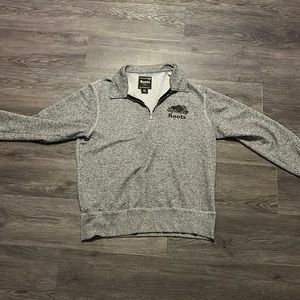 Roots quarter zip sweater